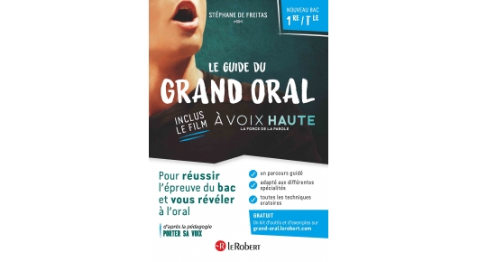 Le Guide Du Grand Oral Editions Le Robert Site Ressources Eleve Editions Le Robert